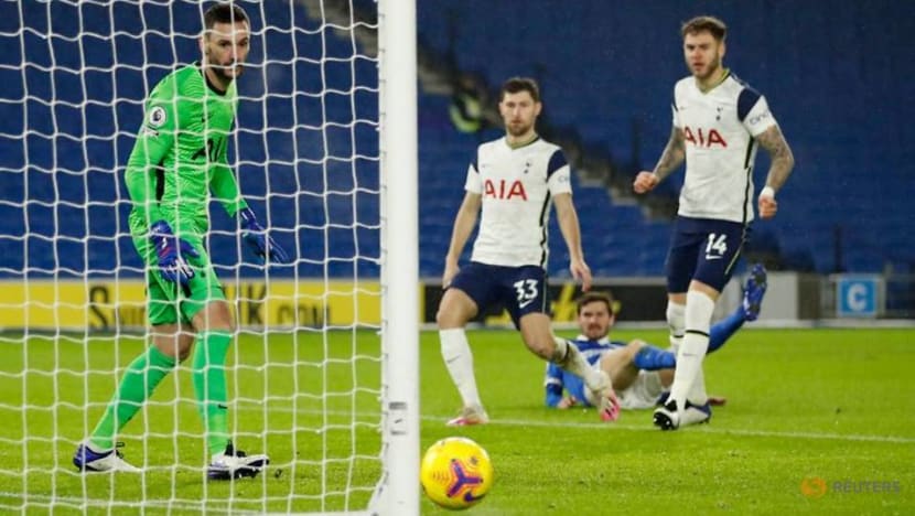 Football: Brighton beat lacklustre Spurs to claim first home win Football: Brighton beat lacklustre Spurs to claim first home win