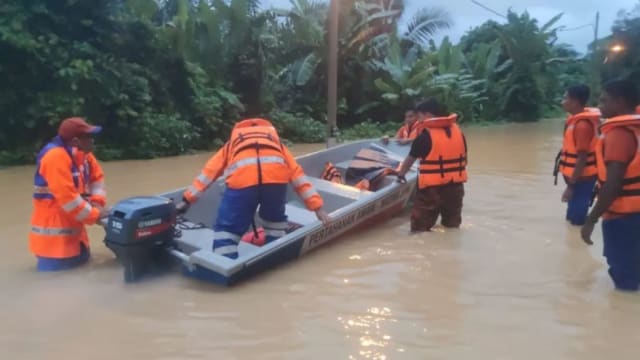 马国多个地区水灾灾民增加 柔佛成最新受灾州属