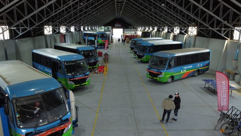 Chile's first electric bus factory aims to ease fossil fuel dependency Chile's first electric bus factory aims to ease fossil fuel dependency