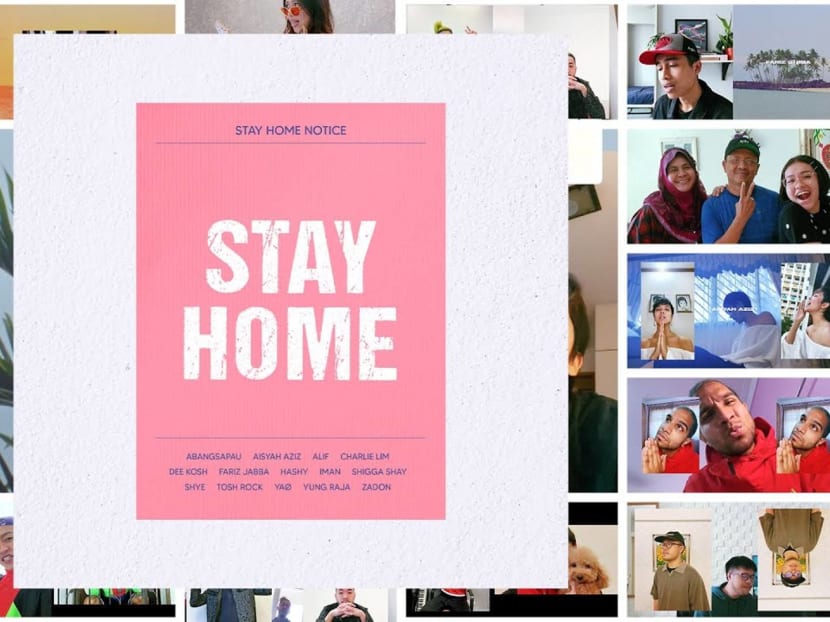14 Local Artistes Join Forces For Multilingual Song, Encouraging Singaporeans To #StayHome During COVID-19 Circuit Breaker