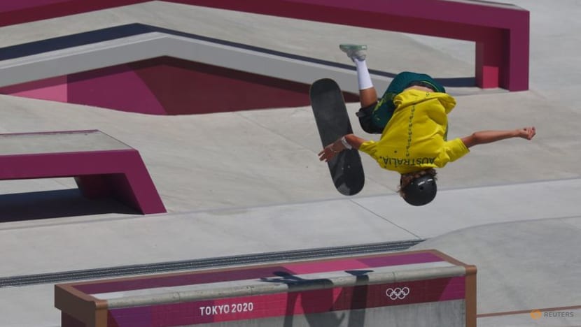 Olympics-Skateboarding-Australia's Palmer wins gold for men's park Olympics-Skateboarding-Australia's Palmer wins gold for men's park