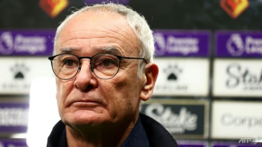 Ranieri sacked as Watford manager after just 14 games