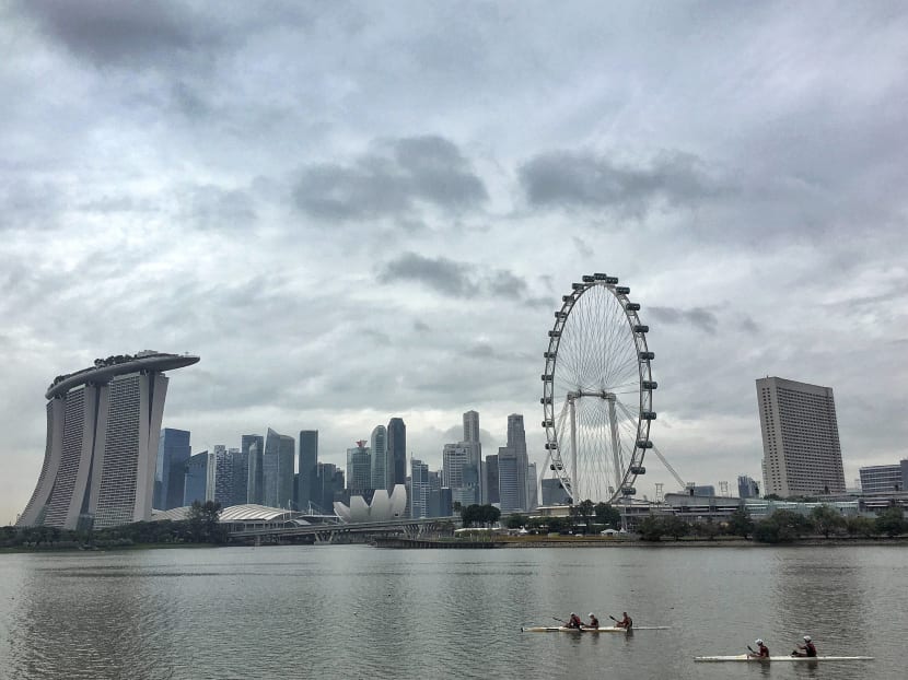 Singapore’s economic prospects in the coming year could be dimmed by a perfect storm of volatile global economy, rising protectionism and climbing interest rates. AP file photo
