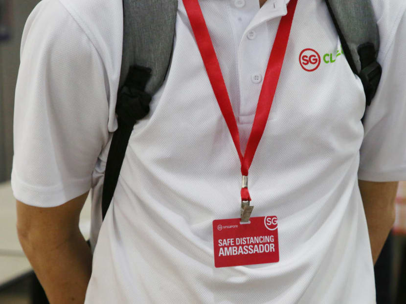 Safe-distancing ambassadors, who do not have enforcement powers, are not typically deployed to check on karaoke lounges and other nightspots that have temporarily been converted into eateries. Safe-distancing ambassadors, who do not have enforcement powers, are not typically deployed to check on karaoke lounges and other nightspots that have temporarily been converted into eateries.