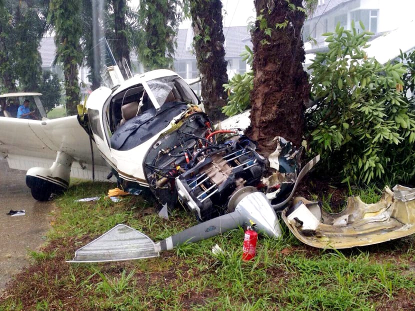Singaporean pilot unhurt as light plane crashes in Johor