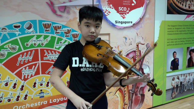 家境不富裕负担不起音乐课  学校给小六生机会学音乐