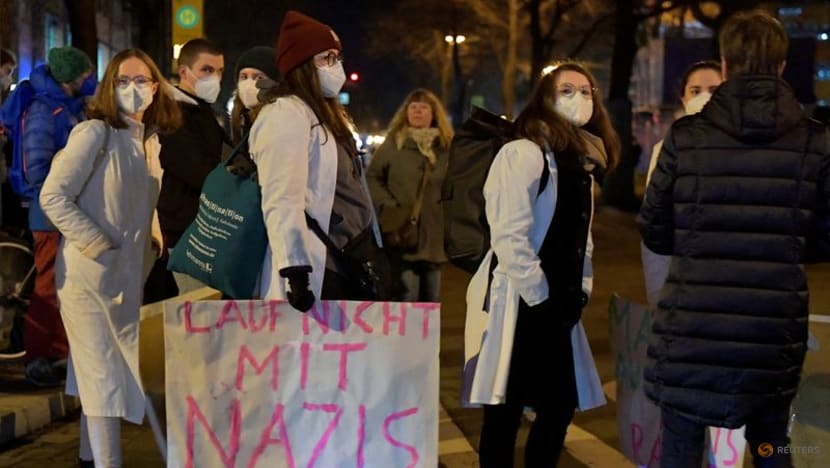 Israel sees Holocaust tropes in COVID-19 protests fuelling anti-Semitism Israel sees Holocaust tropes in COVID-19 protests fuelling anti-Semitism