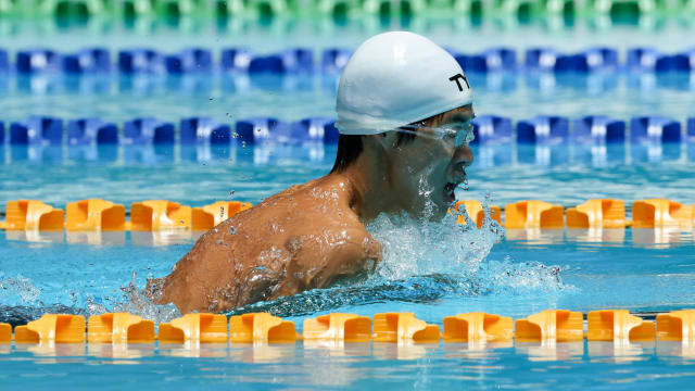 亚细安残运会：我国游泳添三金 孙锦光刷新大会、全国和个人纪录