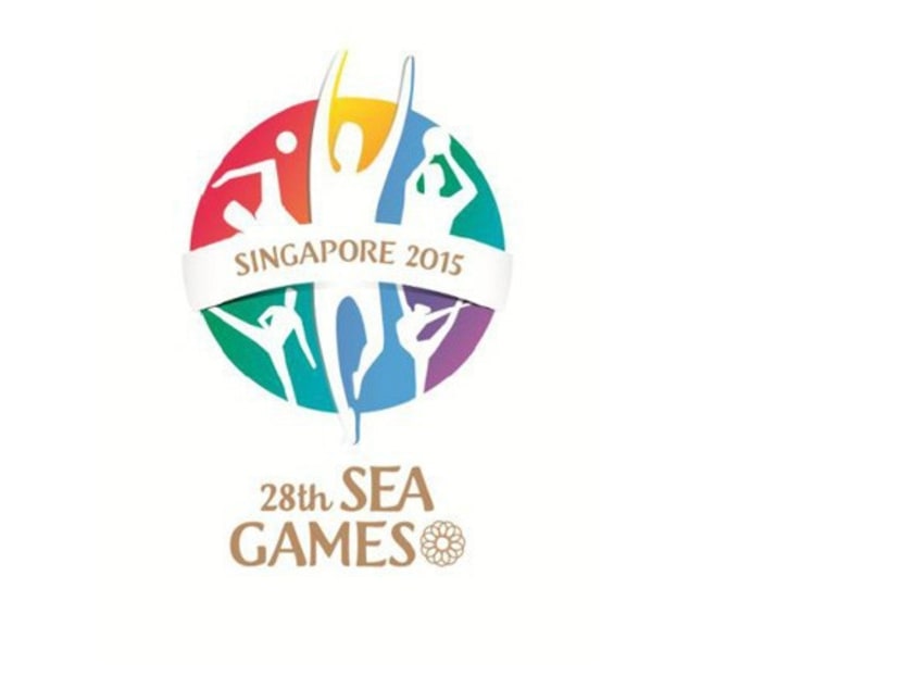 Logo of the 28th SEA Games, which will be held in Singapore in 2015. Photo: Channel NewsAsia