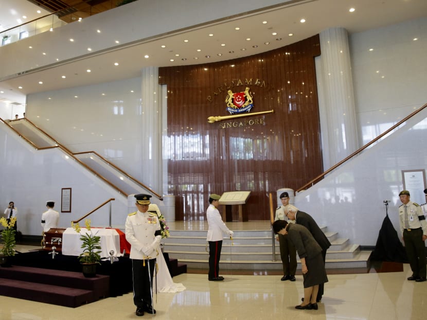 170 foreign dignitaries paid their respects to Mr Lee Kuan Yew at Parliament House