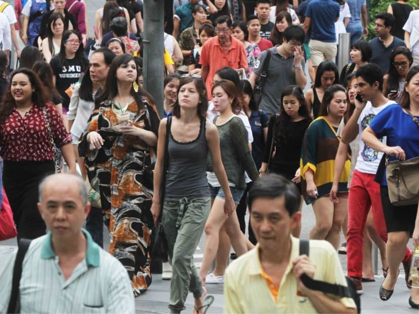 As of June 2018, Singapore’s total population stands at 5.64 million — inching up by 0.5 per cent over the past year. As of June 2018, Singapore’s total population stands at 5.64 million — inching up by 0.5 per cent over the past year.