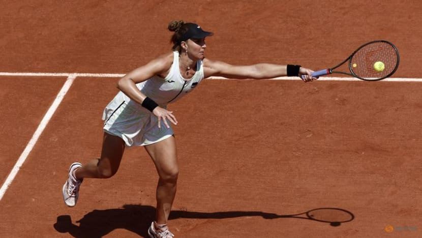 Jabeur's Grand Slam dream in tatters after loss to Brazil's Haddad Maia