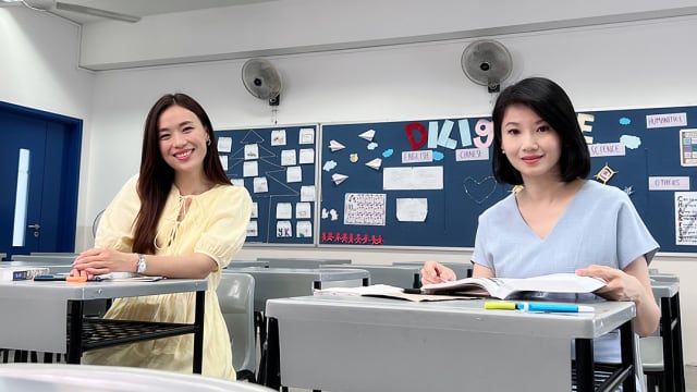回母校会学姐孙雪玲　林慧玲自爆求学时没人追！