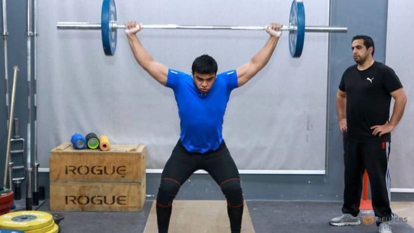 Olympics-First Palestinian weightlifter at Olympics braced to make history Olympics-First Palestinian weightlifter at Olympics braced to make history