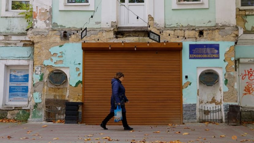 Russian-installed Kherson authorities say no electricity, water in city after 'sabotage' Russian-installed Kherson authorities say no electricity, water in city after 'sabotage'