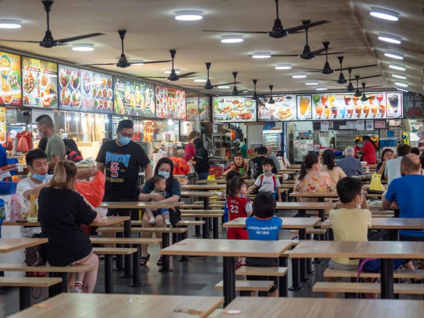 A scene at Yong Xing coffee shop, located at Block 155, Bukit Batok Street 11, in June 2022. It sold for S$31 million in 2015.