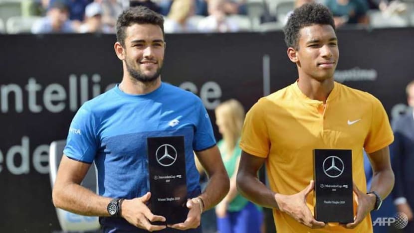 Tennis: Canadian teenager Auger-Aliassime beaten by Berrettini in Stuttgart final Tennis: Canadian teenager Auger-Aliassime beaten by Berrettini in Stuttgart final