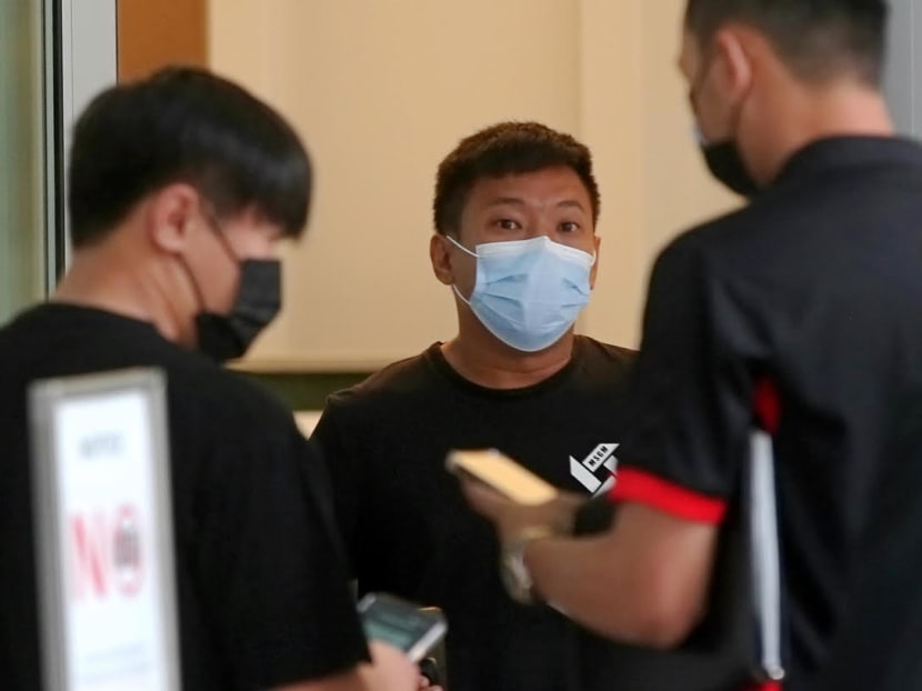Tian Wei Jie at the State Courts on Nov 15, 2021. Tian Wei Jie at the State Courts on Nov 15, 2021.