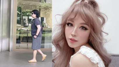 Xiaxue Spots MBS “Badge Lady” — Without A Mask On Again — In Orchard Road
