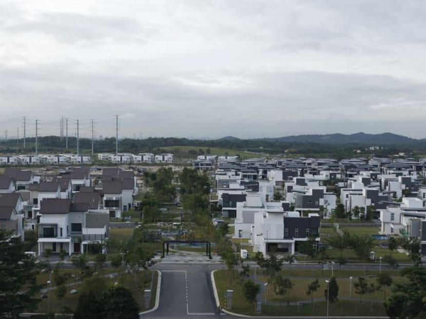 A general view of empty newly-built homes at Kota Iskandar in Johor, on February 4, 2015. Photo: Reuters