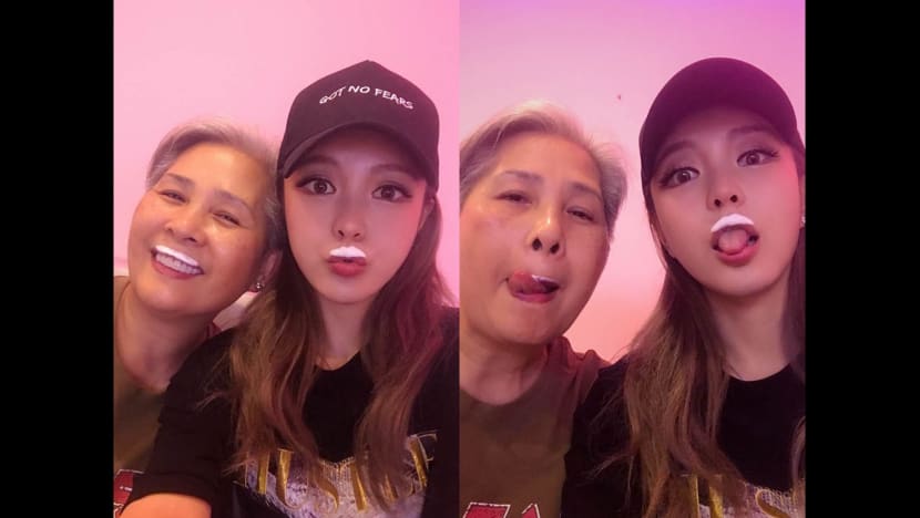 Grace Chow shares selfies with Show Luo’s mum