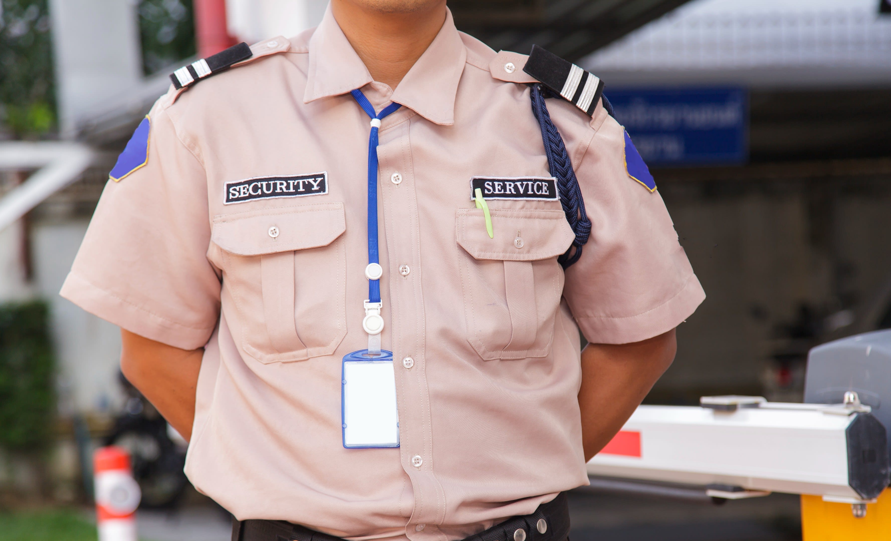 Security guards said that they frequently receive verbal abuse on the job, though physical abuse is rare. Security guards said that they frequently receive verbal abuse on the job, though physical abuse is rare.