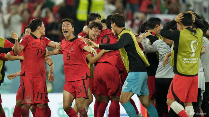 South Korea qualify for World Cup knockout stage after coming from behind to beat Portugal