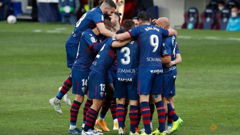 Football: Varane double spares Real Madrid's blushes at Huesca Football: Varane double spares Real Madrid's blushes at Huesca