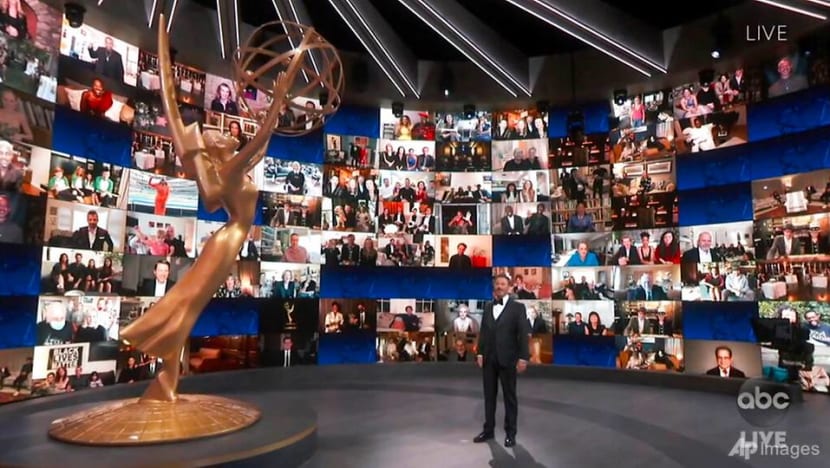 Emmy Awards: The weird and wonderful highlights from this year's 'Pandemmys'
