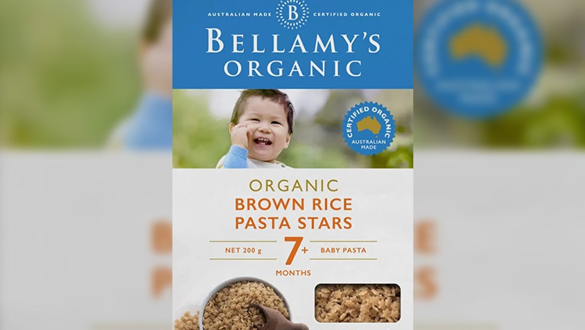 Bellamy organic 2024 rice