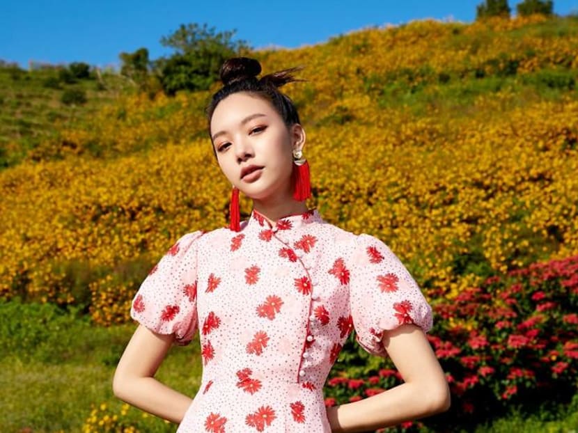 Chinese new year dresses online clearance