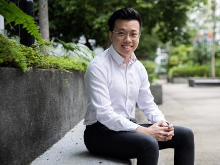 Lee Wei Xiang, 27, is a financial representative at insurer Great Eastern.