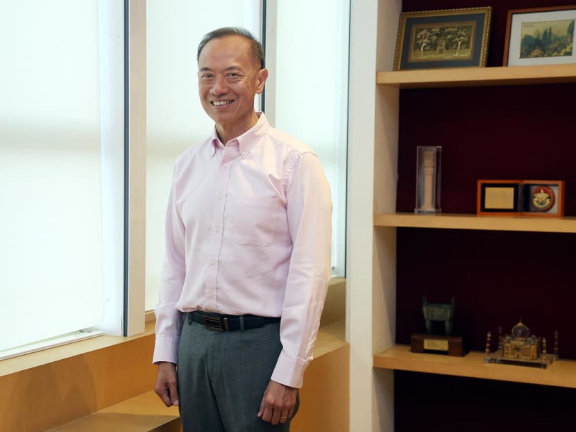 Mr George Yeo at the Lee Kuan Yew School of Public Policy on Aug 14, 2023.