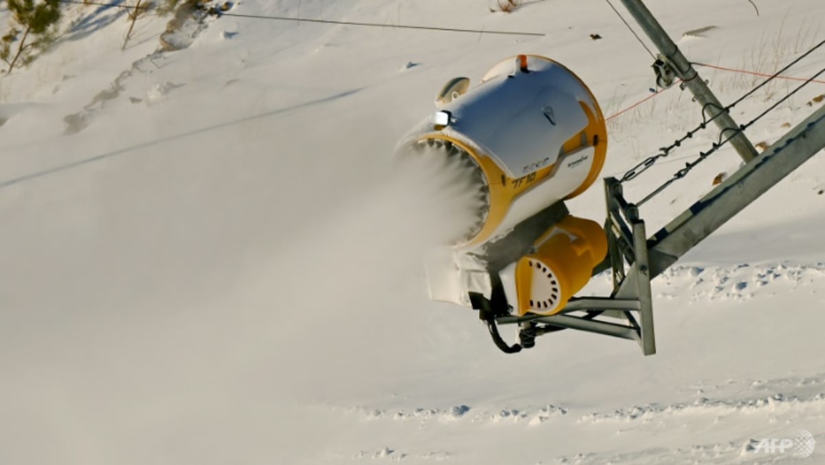 'Snow guns' spewing man-made Beijing Olympics snow raise concerns - CNA