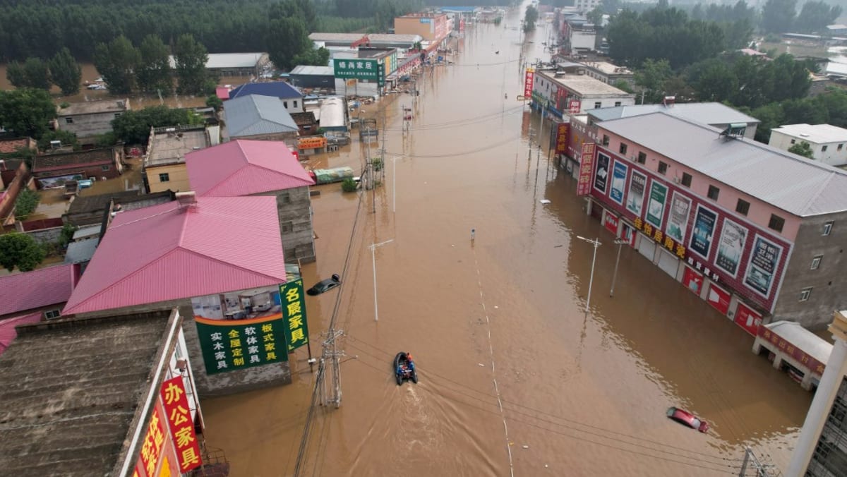 Floods, mudslides kill two people in northwestern China city