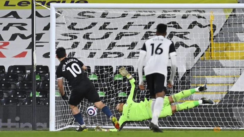 Aguero back on scoresheet as Man City brush Fulham aside Aguero back on scoresheet as Man City brush Fulham aside
