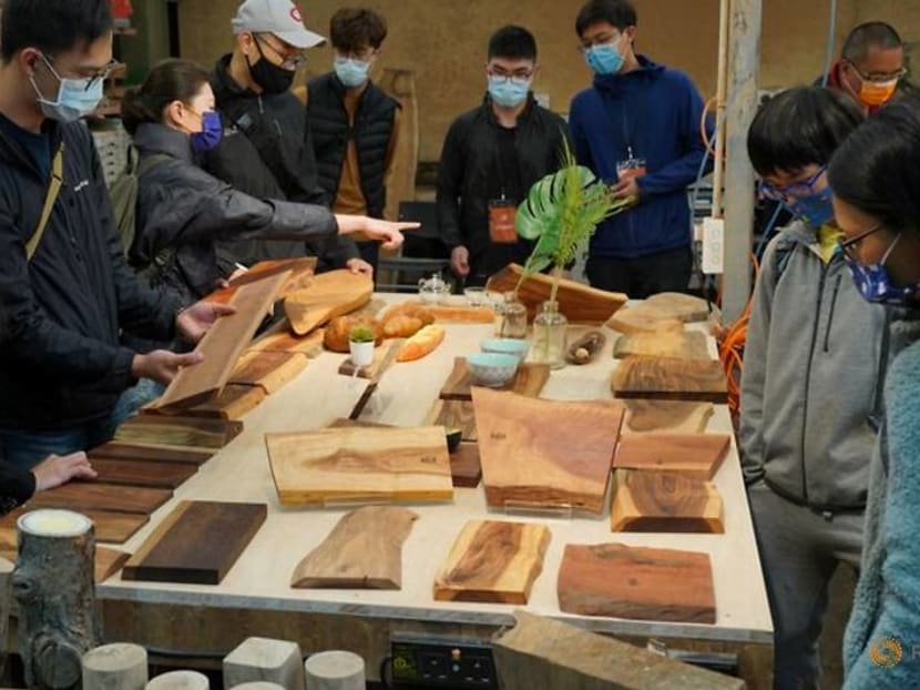 Not all deadwood: Furniture fashioned from Hong Kong tree waste Not all deadwood: Furniture fashioned from Hong Kong tree waste