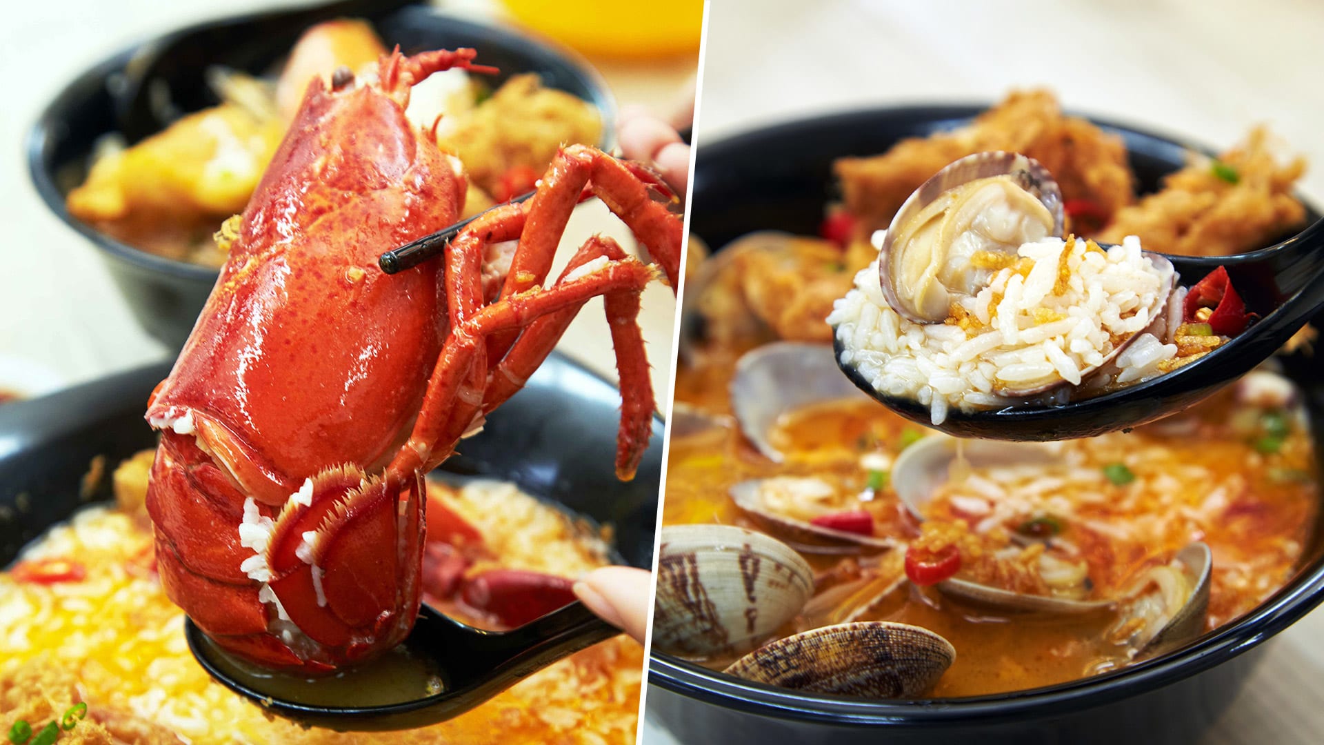 Yummy $4.50 Clam Pao Fan By Ex-Raffles Hotel Chef At New Hawker Stall Yummy $4.50 Clam Pao Fan By Ex-Raffles Hotel Chef At New Hawker Stall