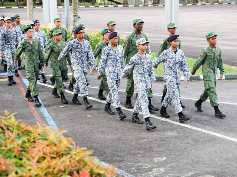 Many teenagers in Singapore join the National Cadet Corp as a co-curricular activity because they want to experience the same sense of pride as those who don the green uniform of SAF servicemen. Photo: National Cadet Corps — Singapore