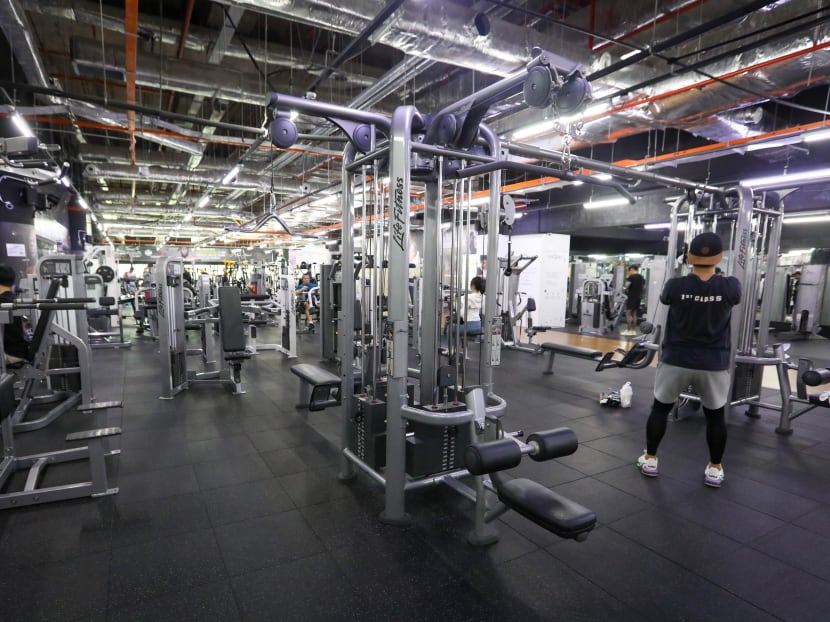 There must be safe distancing of at least 2m between individuals and 3m between groups for all activities in gyms and fitness studios, the Ministry of Health said.