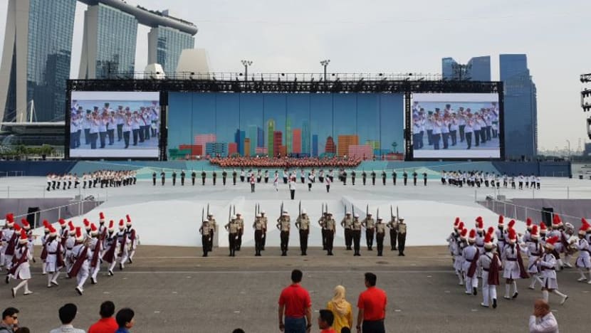 Perbarisan Hari Kebangsaan 2020, 2021 diadakan di Pentas Terapung Marina Bay