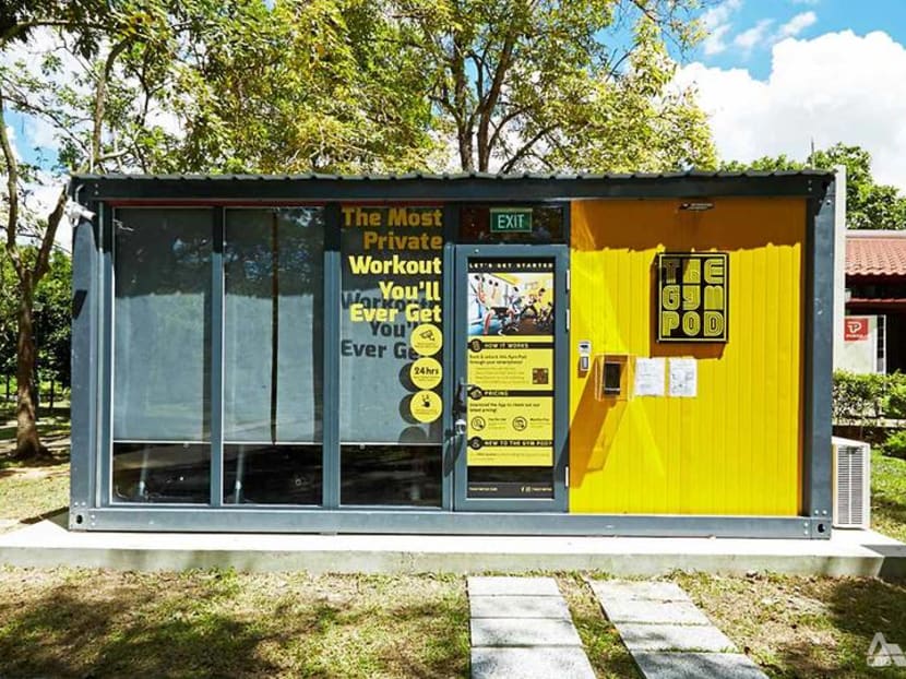 Can't book a spot at the gym? Hire a container to work out in instead Can't book a spot at the gym? Hire a container to work out in instead