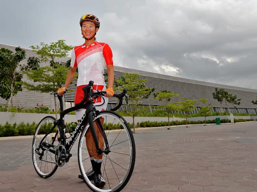 Dinah Chan will be taking part in three events at the Games: The women’s individual time trial, road race and criterium (60 minutes). Photo: Robin Choo