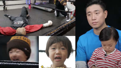 Netizens Slam Kang Gary For Traumatising His 2-Year-Old Son By Pretending To Faint