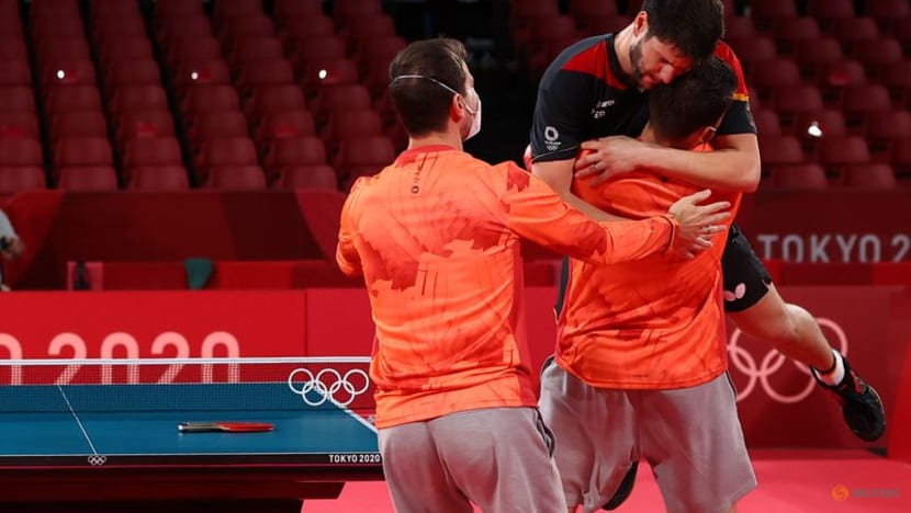 Olympics-Table Tennis-Germany overjoyed after dramatic men ...