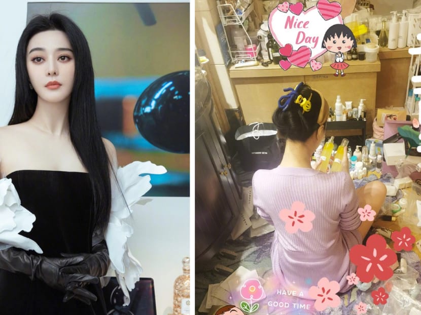 Fan Bingbing has so many skincare products at home, netizens think she is a hoarder