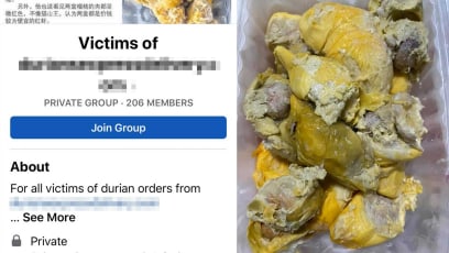 150 People File Police Report Against Durian Shop, Form FB Support Group