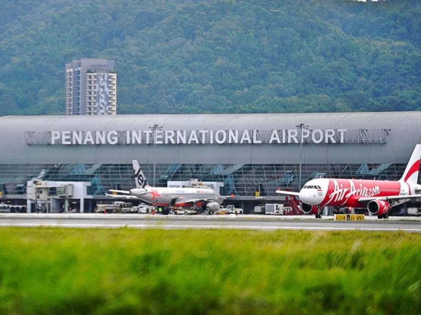 A view of the Penang International Airport.