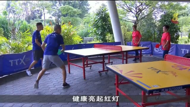 体理会户外设免费体育设施 乒乓桌每月1万人使用