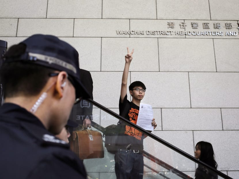 Hong Kong teen protest leader released without charge
